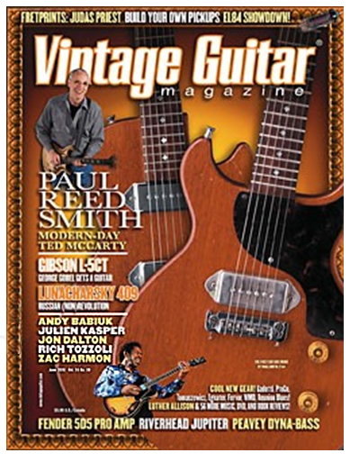 Vintage Guitar Magazine, June 2010