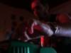The mighty hand of Matt Jenson adjusts the delay - one of his favorite pastimes.