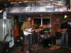A rare moment caught by the camera - Julien singing! Dives Across the South tour March '06