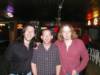 From one to three who in this photo has had the most to drink?